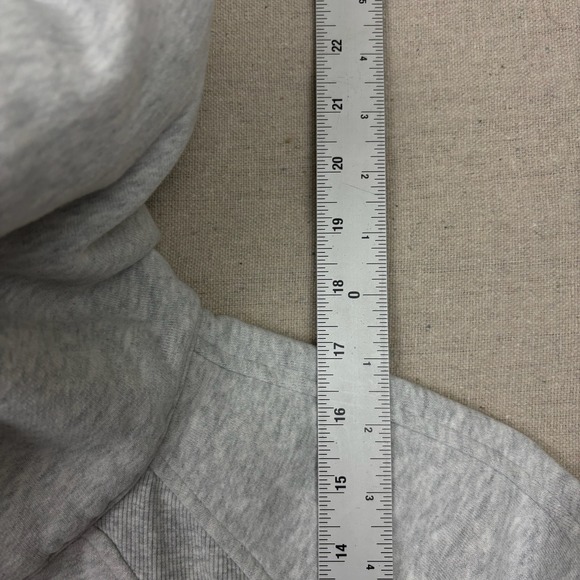 Lululemon Athletica Scuba Womens Grey Cropped Half Zip Hoodie Sweatshirt XS S - Picture 6 of 6